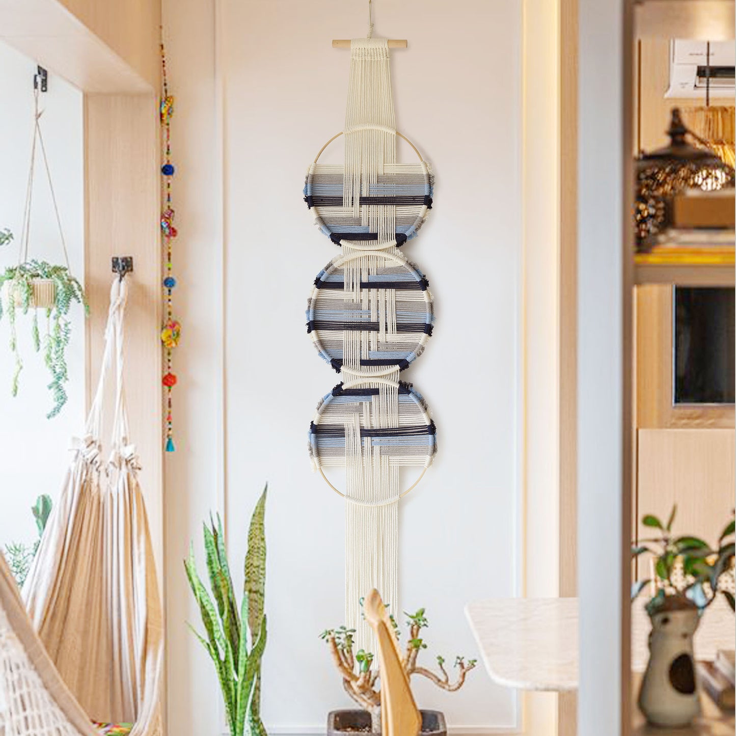 Macrame Wall Hanging Fiber Wall Art Woven Bohemian Decor Art Home Décor