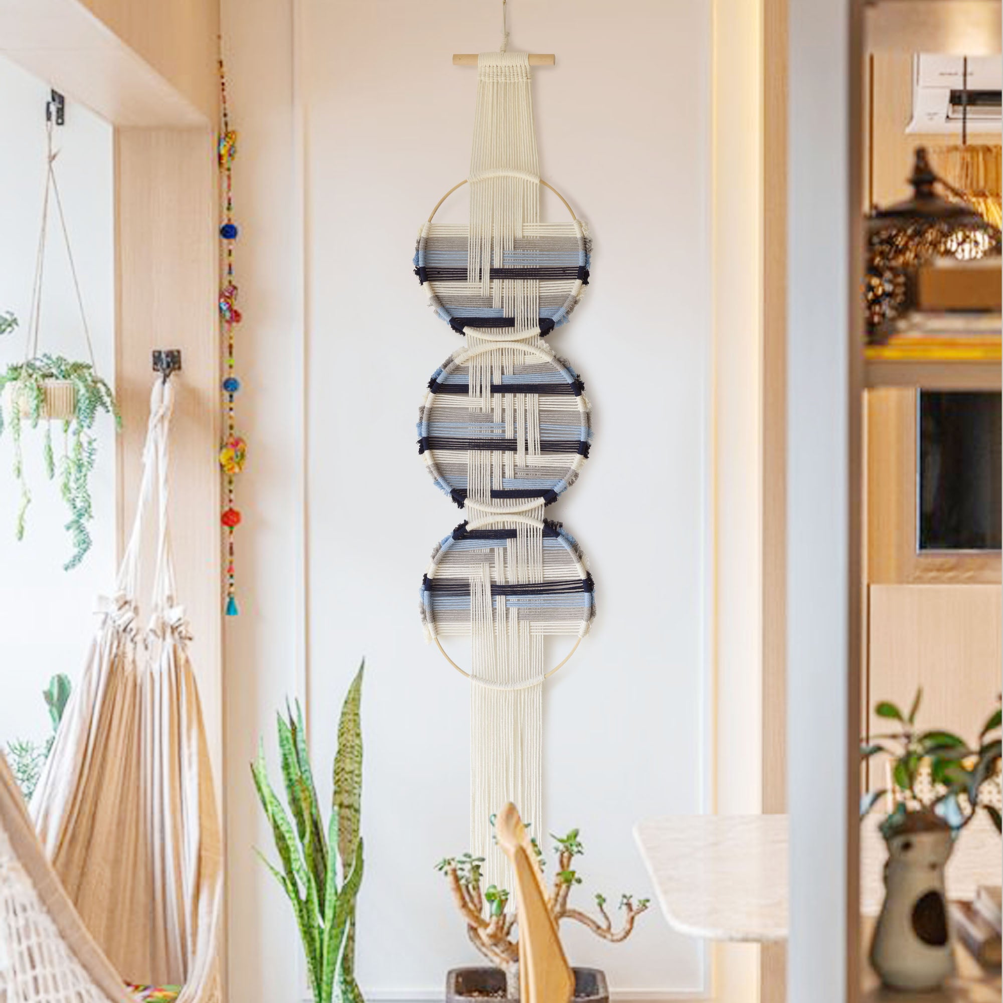 Macrame Wall Hanging Fiber Wall Art Woven Bohemian Decor Art  Home Décor