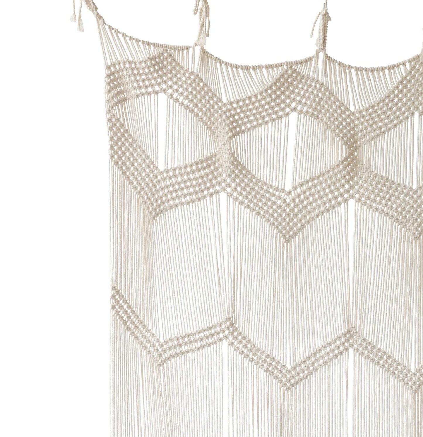 Macrame Curtain Window Macrame Room Divider Doorway Curtain Boho Macrame Wall Hanging