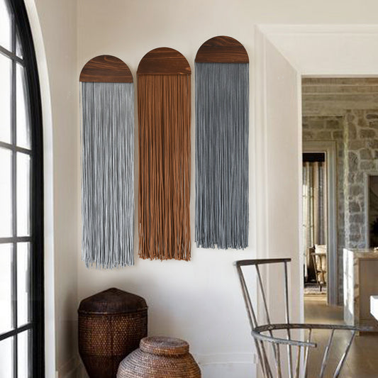 Boho Wall Decor Macrame Art Fringe Design Wedding Macrame Backdrop