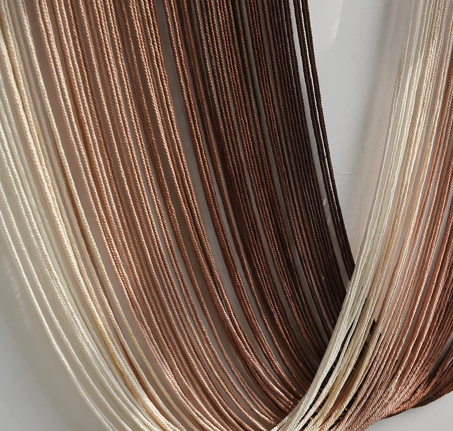 Tie-Dye Macrame Wall Hanging Large Bohemian Yarn Tapestry Wall Décor