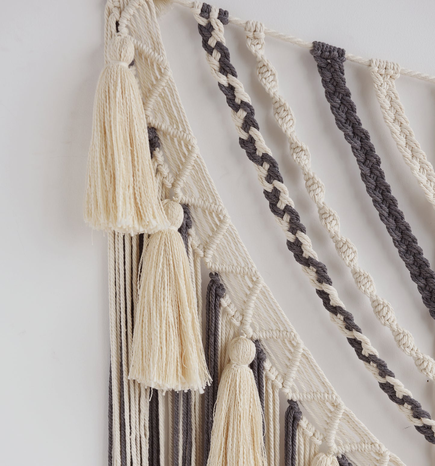 Large Macrame Wall Hanging Panels Handmade Wall Art Home Living Room Bedroom Decor