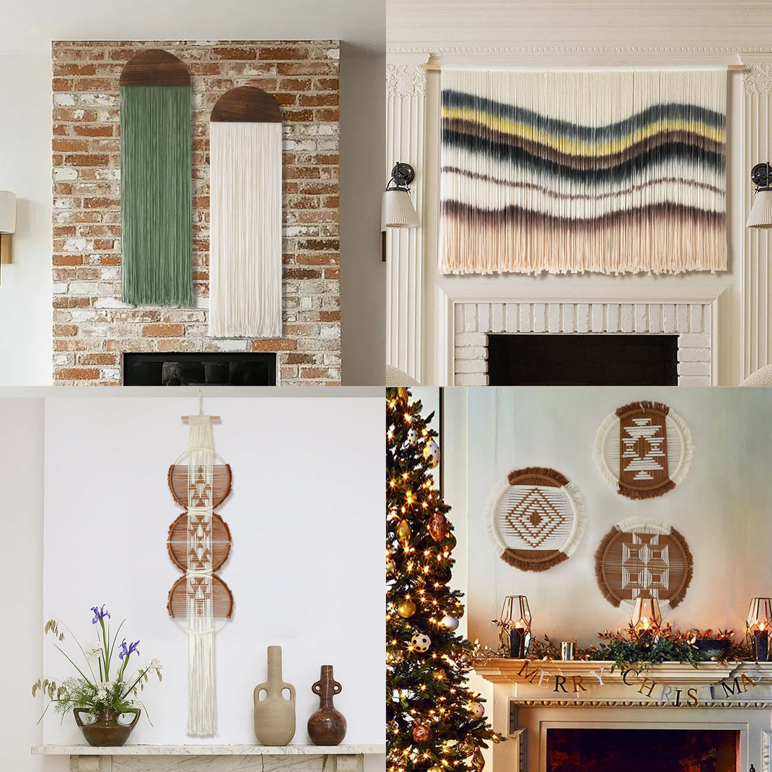 Macrame Wall Hanging for Fireplace: A Beautiful Addition to Your Living Space