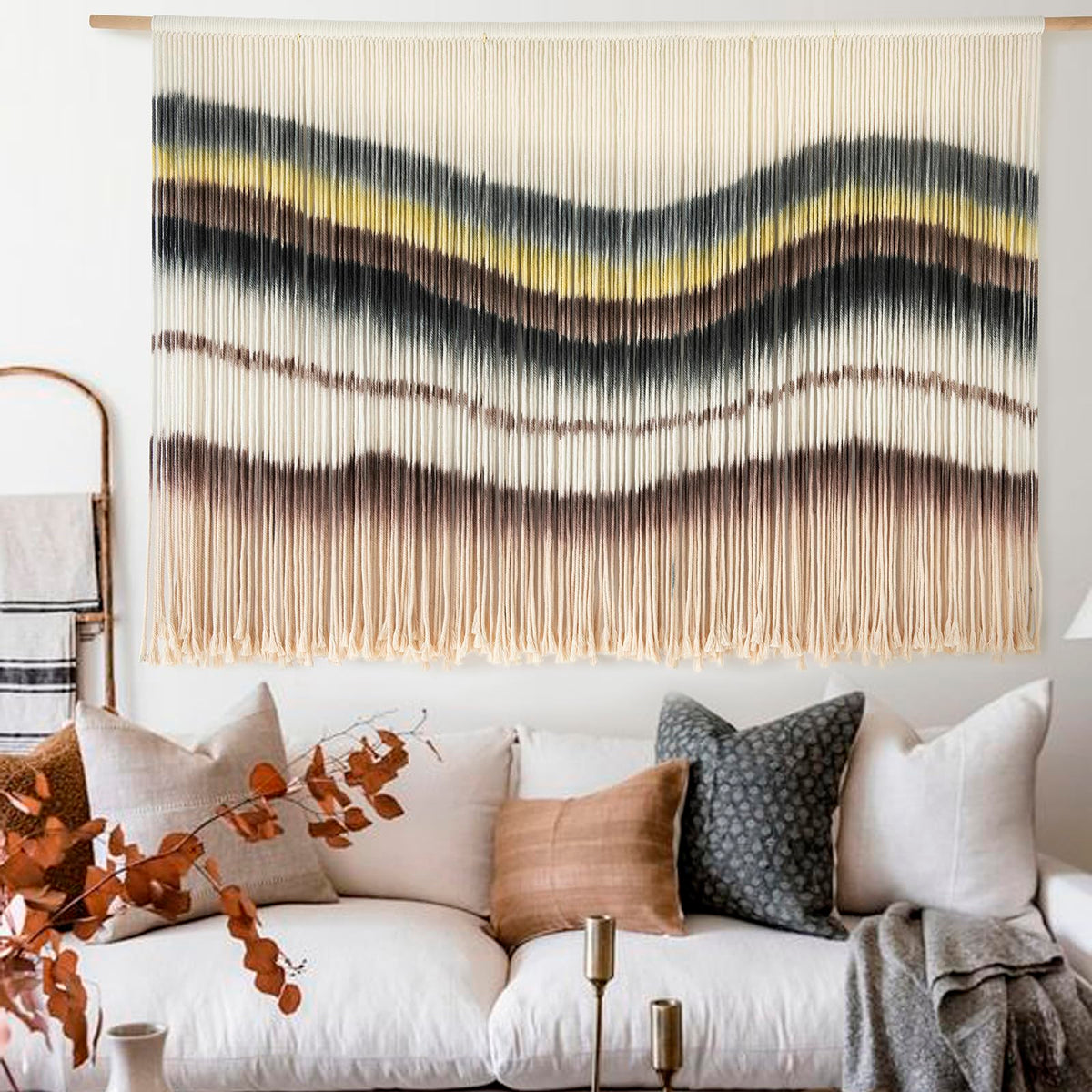 Macrame Dip Dyed