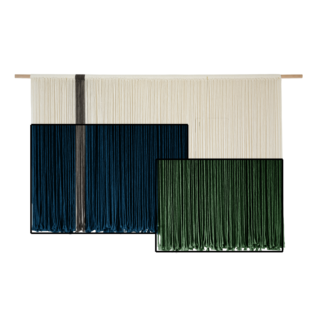 Macrame Wall Hanging Cotton Customized Dip Dyed Macrame Wall Decor Yarn Wall Art