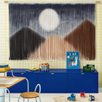 Macrame Wall Hanging Large Yarn Fiber Art Hand Dip-Dye Craftsmanship