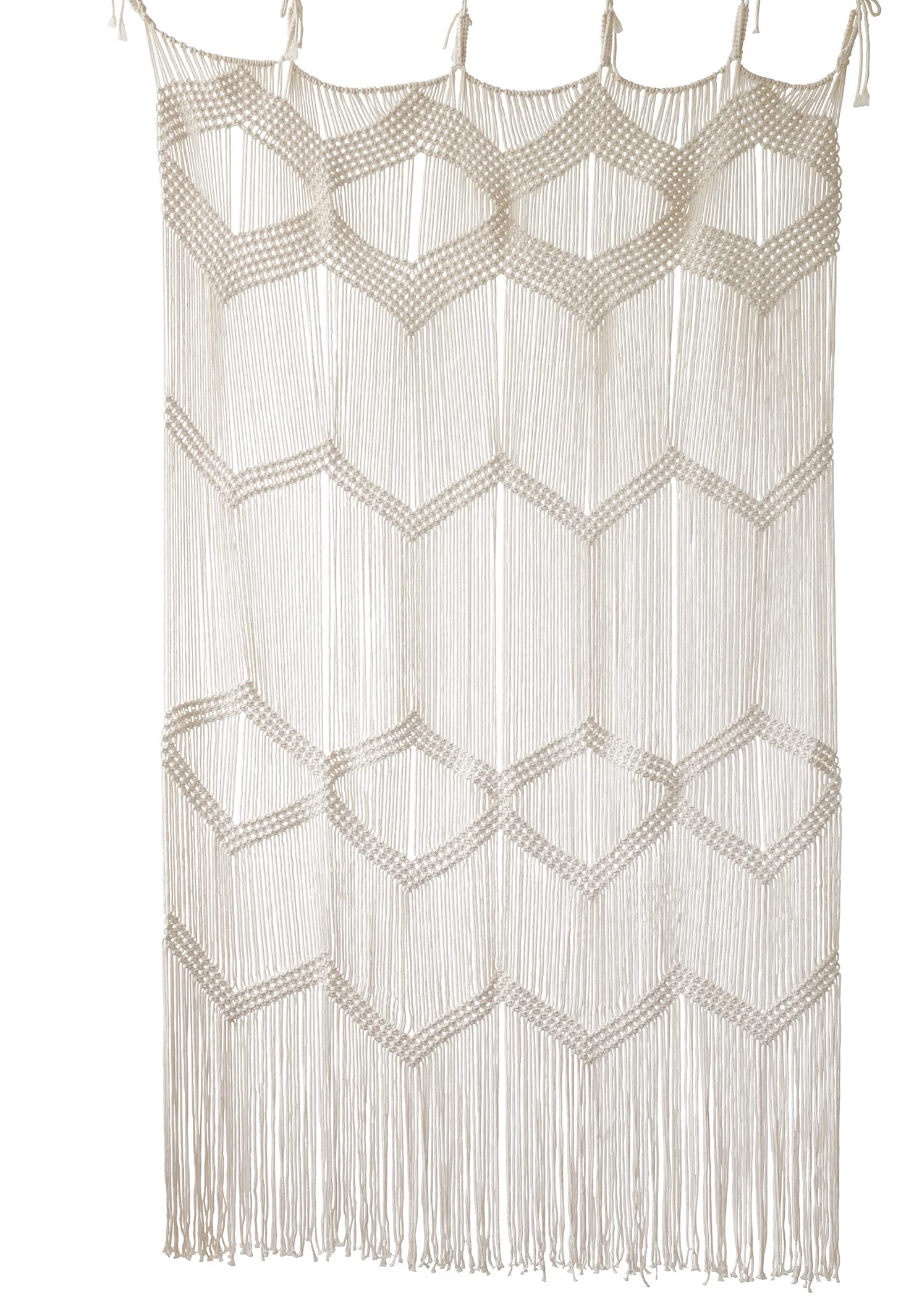 Macrame Curtain Window Macrame Room Divider Doorway Curtain Boho Macrame Wall Hanging