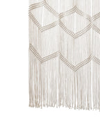 Macrame Curtain Window Macrame Room Divider Doorway Curtain Boho Macrame Wall Hanging