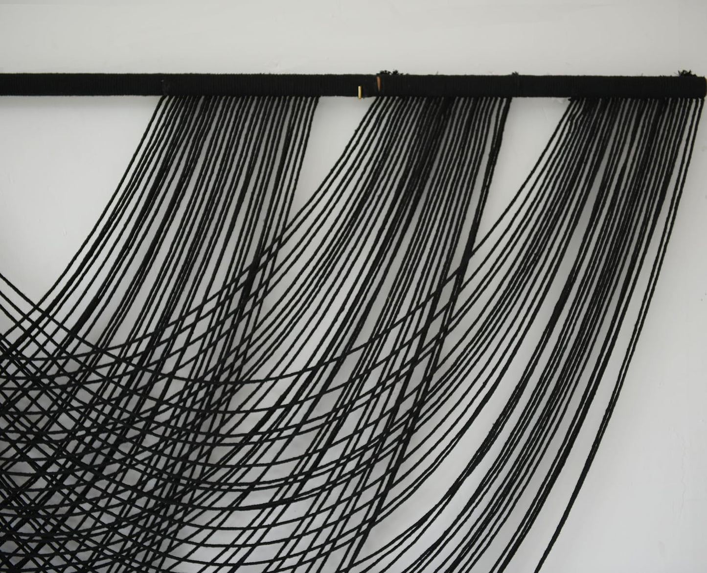 Black Boho 3 pieces Macrame Wall Hanging