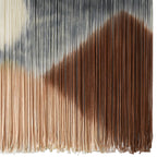 Macrame Wall Hanging Large Yarn Fiber Art Hand Dip-Dye Craftsmanship