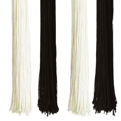 Extra Large Black and White Macrame Wall Hanging for Living Room Bedroom Wedding Backdrop