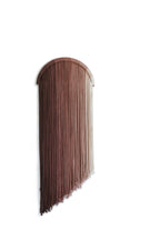 Macrame Wall Hanging Pink Boho Wall Decor Yarn wall hanging Circle Hoop Home Decor