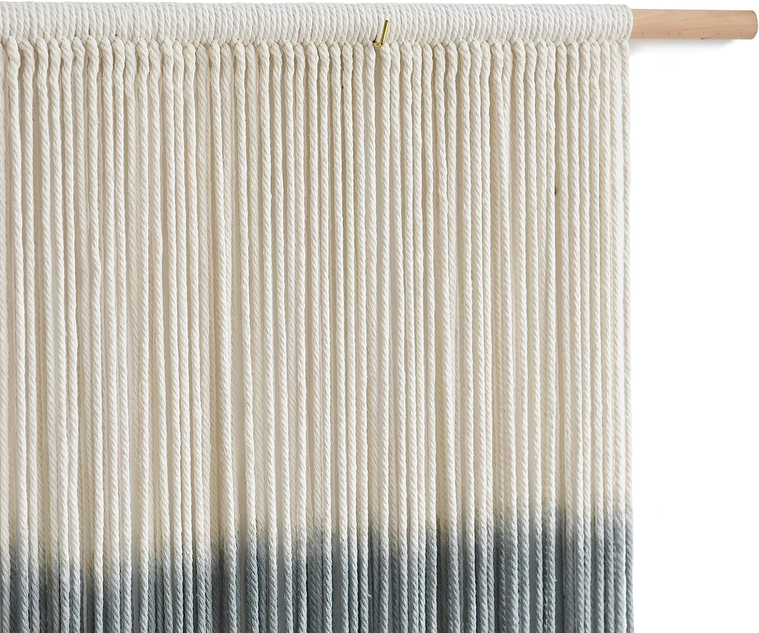 Macrame Wall Hanging Large Dip Dye Tapestry Fiber Wall Art Boho Living Room Bedroom Macrame Wall Decor