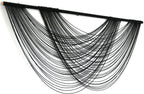 Macrame Wall Hanging Black Boho Large Yarn Tapestry Wall Decor
