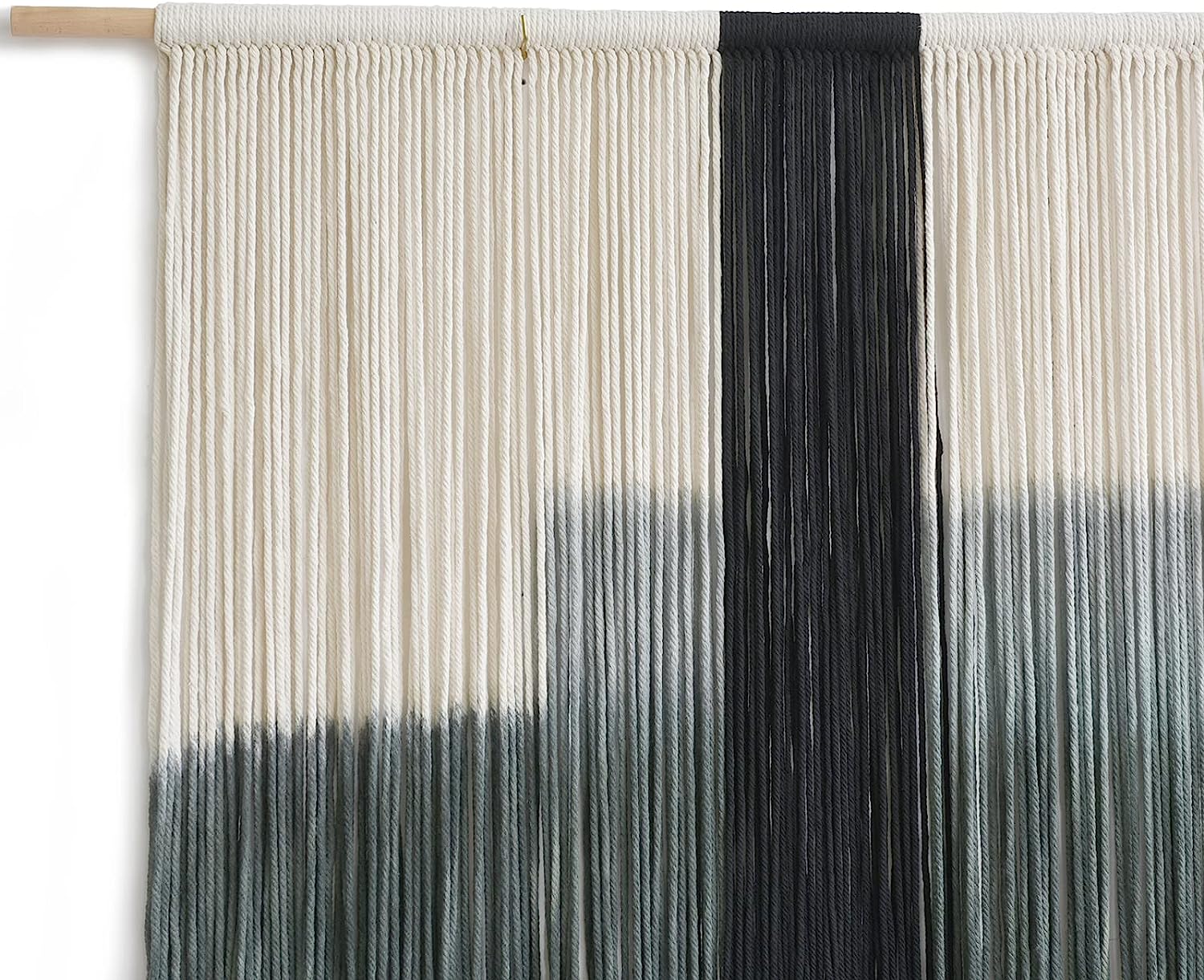 Macrame Wall Hanging Large Dip Dye Tapestry Fiber Wall Art Boho Living Room Bedroom Macrame Wall Decor
