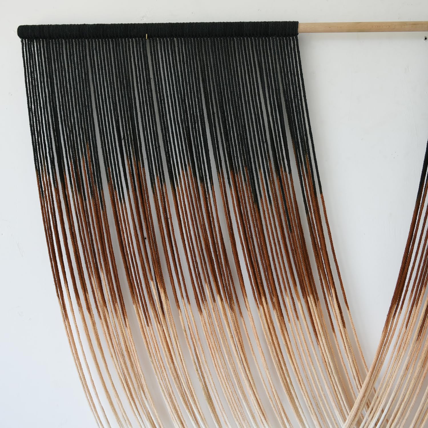 Macrame Wall hanging Dyed Boho Wall Decor Craftsmanship Yarn Wall Art