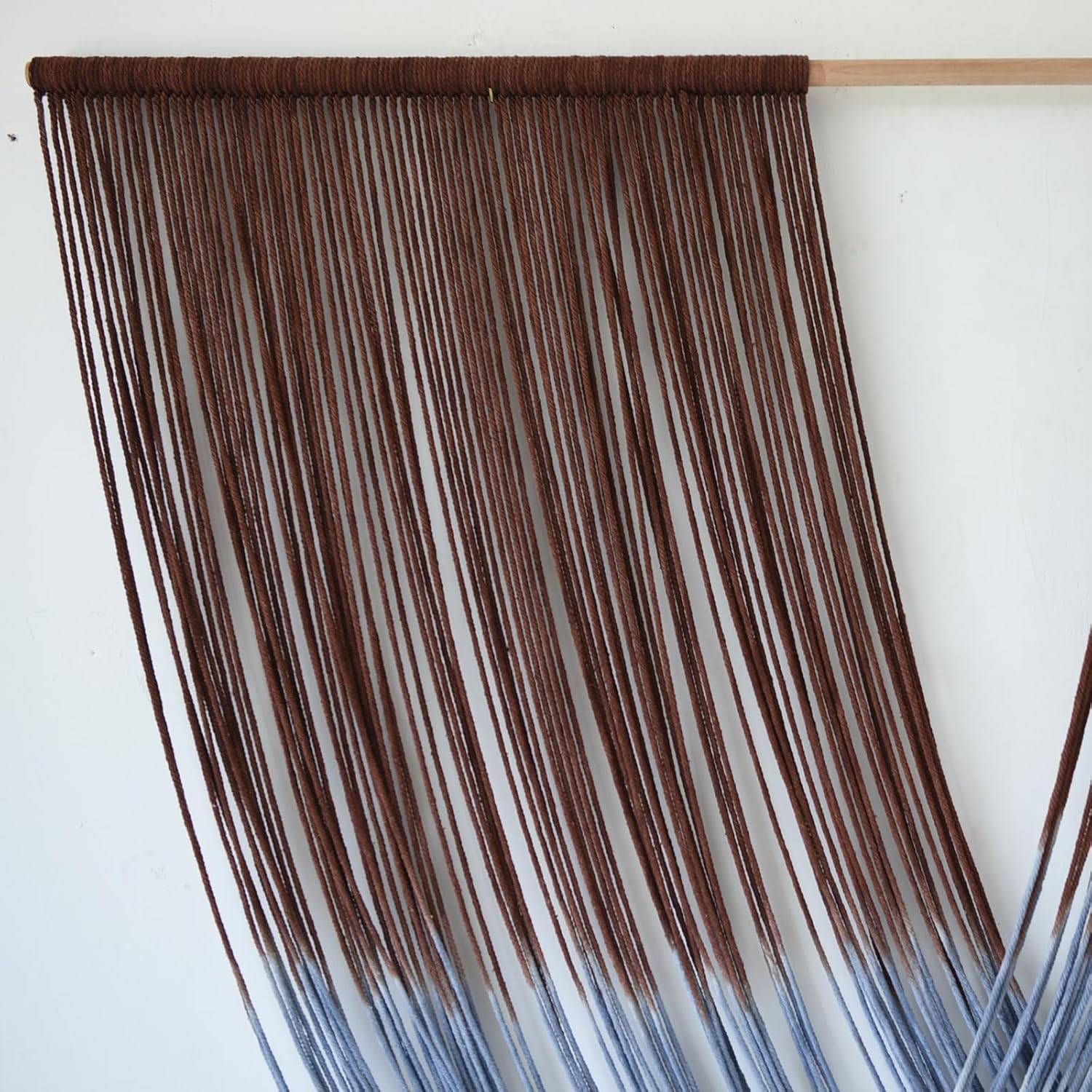 Macrame Wall Hanging Dyed Boho Wall Decor Yarn Wall Art