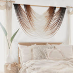 Macrame Wall Hanging Brown Boho Wall Decor