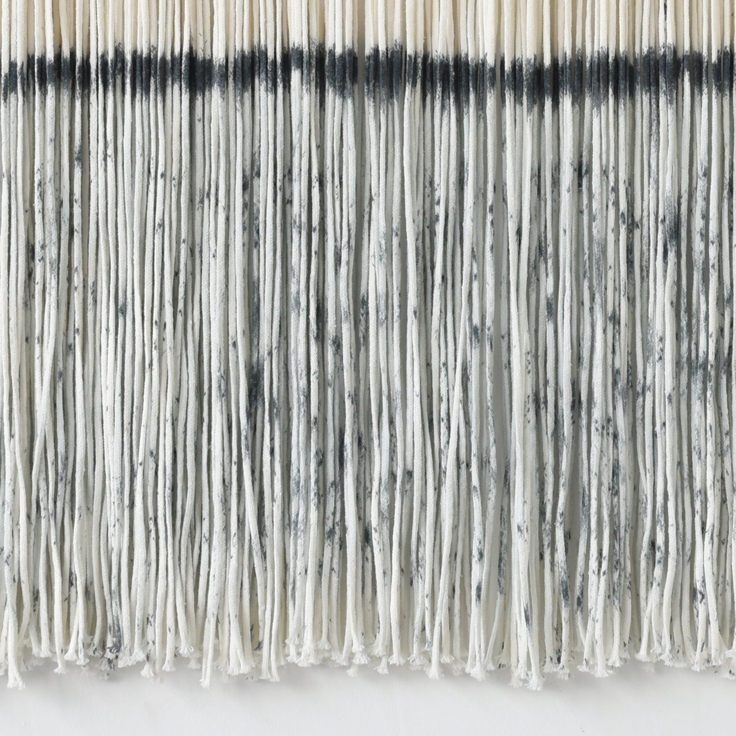 Macrame Wall Hanging Dip Dyed Fiber Art