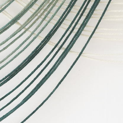 Macrame Wall Hanging Boho Wall Decor Dip Dyed Ombre Moss Green