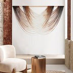 Macrame Wall Hanging Brown Boho Wall Decor