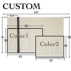 Macrame Wall Hanging Cotton Customized Dip Dyed Macrame Wall Decor Yarn Wall Art