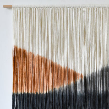 Large Boho Wall Art Dip Dye for Living Room Bedroom Backdrop