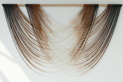Macrame Wall Hanging Brown Boho Wall Decor