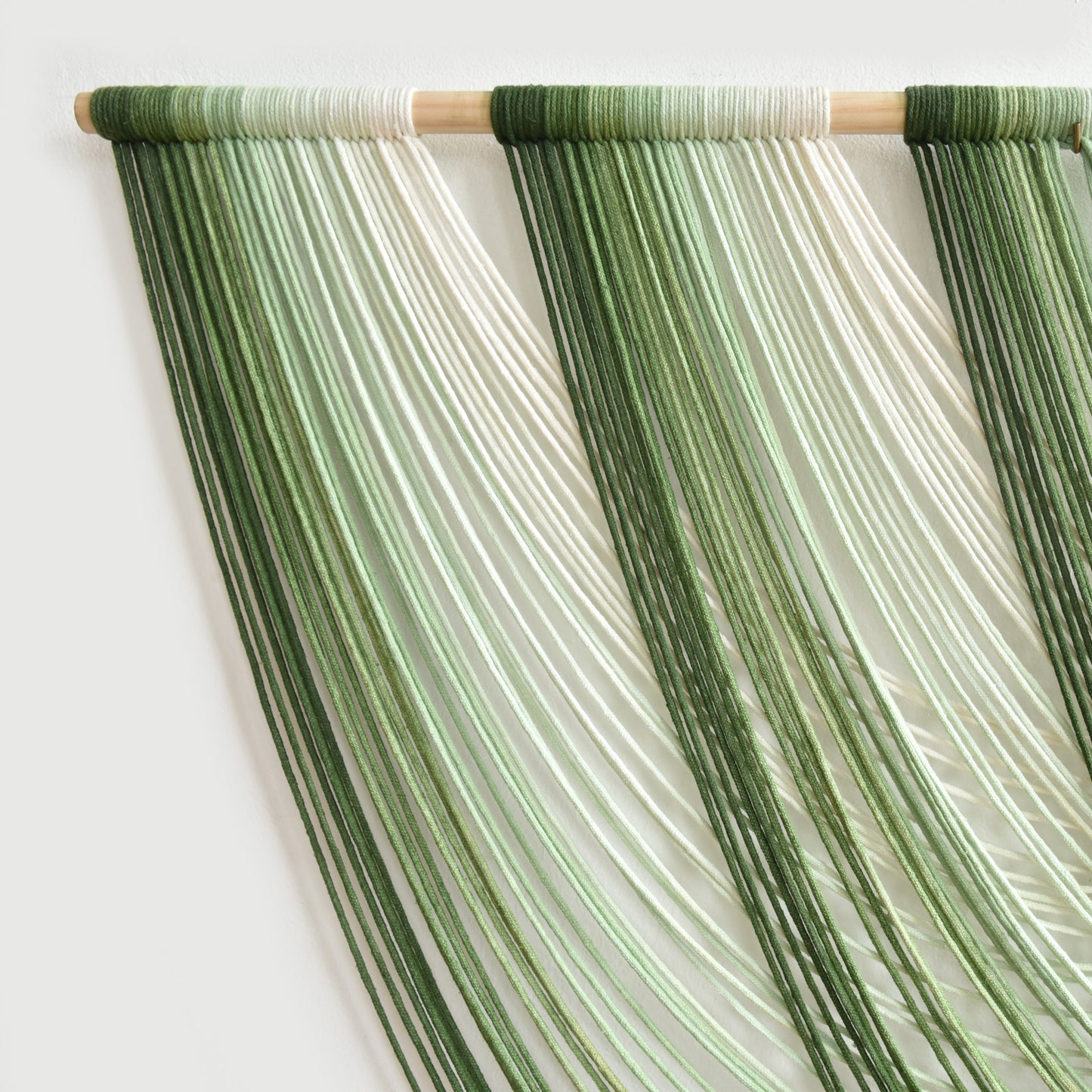 Macrame Wall Hanging Large Boho Green Wall Art Decor