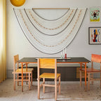 Macrame Wall Hanging Boho Wall Decor Bead for Bedroom Living Room