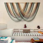 Macrame Wall Hanging Boho Wall Decor Yarn Tapestry
