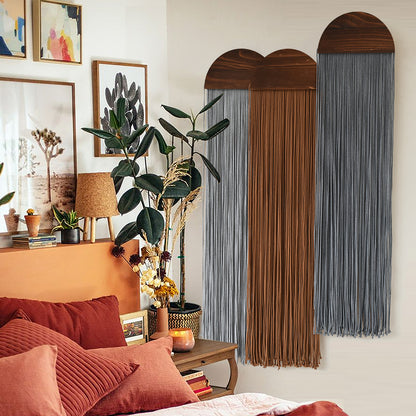 Boho Wall Decor Macrame Art Fringe Design Wedding Macrame Backdrop