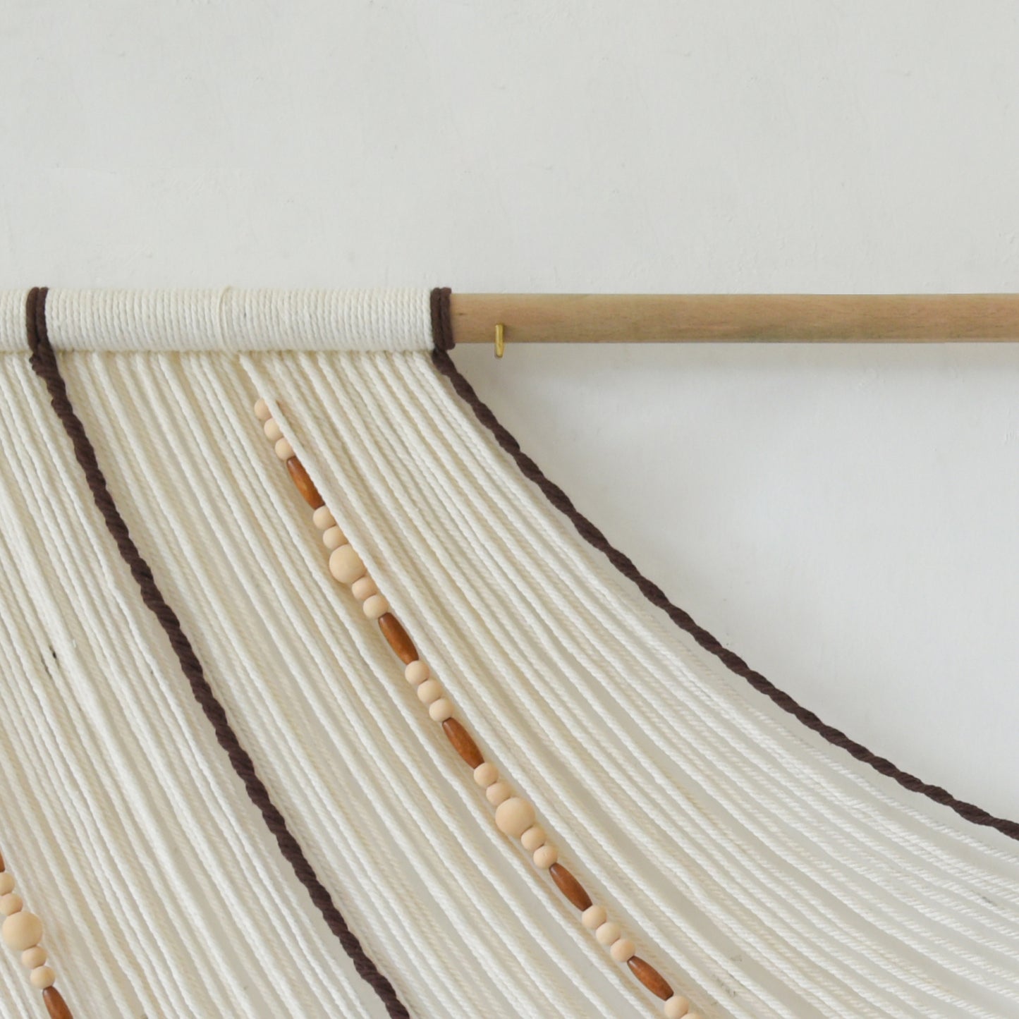 Macrame Wall Hanging Boho Wall Decor Bead for Bedroom Living Room