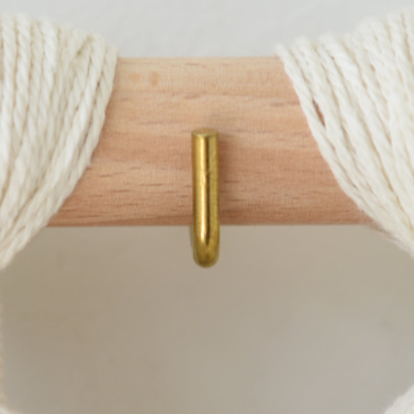 Macrame Wall Hanging with Geometric Yarn Spheres