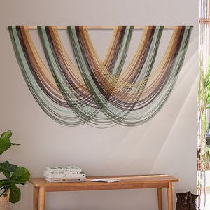 Macrame Wall Hanging Boho Wall Decor Yarn Tapestry