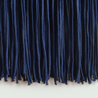 2 Pcs Macrame Wall Hanging Blue Brown Boho Decor 10" W*40" L