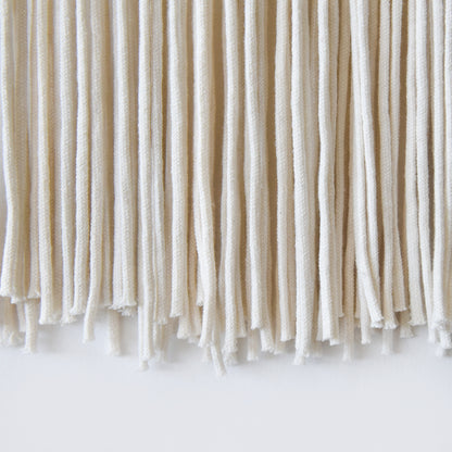 3pcs Macrame Wall Hanging Wood Arch Tassel Wall Decor 10" W*40" L