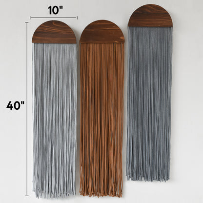 Boho Wall Decor Macrame Art Fringe Design Wedding Macrame Backdrop