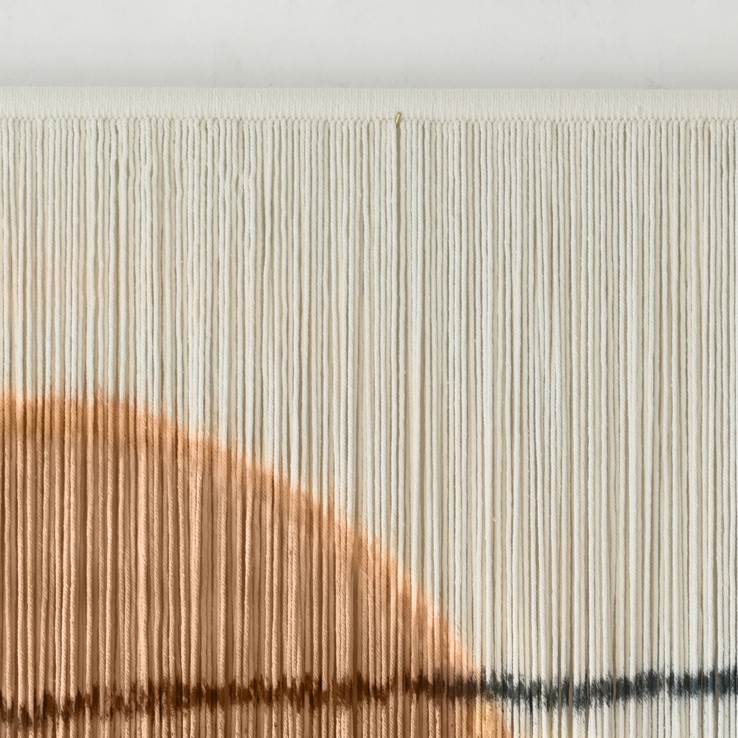 Macrame Wall Hanging Dip Dye Sunset Boho Wall Decor Fiber Art