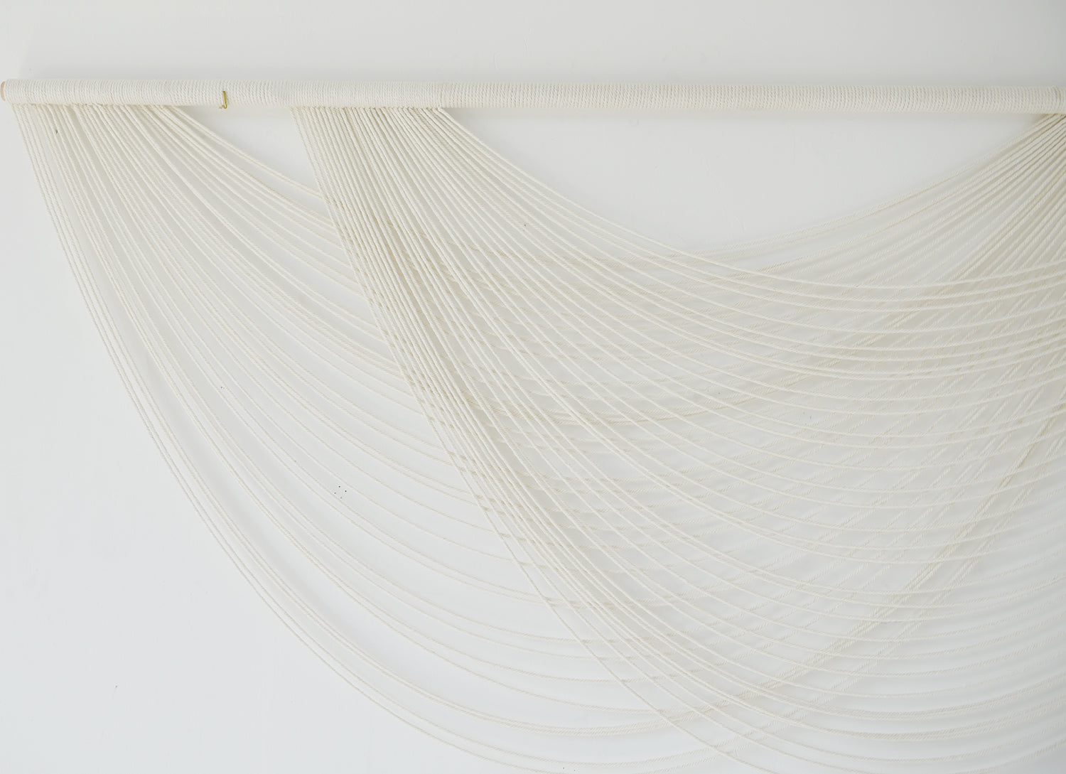 Macrame Wall Hanging Ivory Large Bohemian Yarn Tapestry Wall Decor