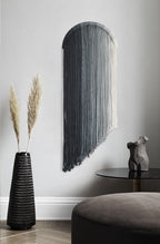 Macrame Wall Hanging Dip Dyed Macrame Wall Decor Boho Wall Decor