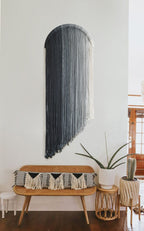 Macrame Wall Hanging Dip Dyed Macrame Wall Decor Boho Wall Decor
