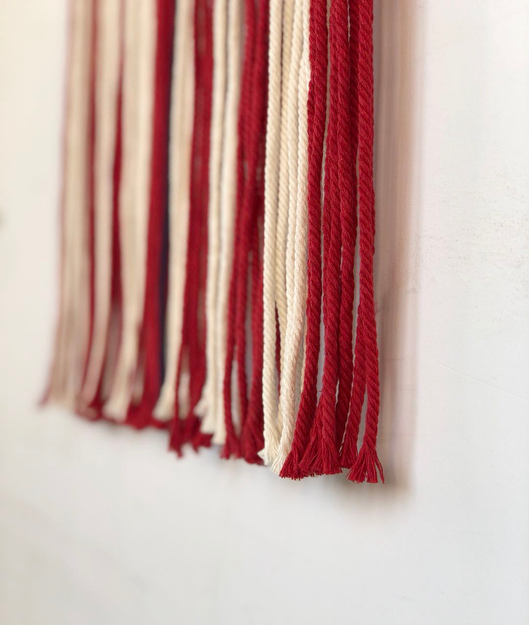 Newest Macrame Wall Hanging American Flag 25.5*37