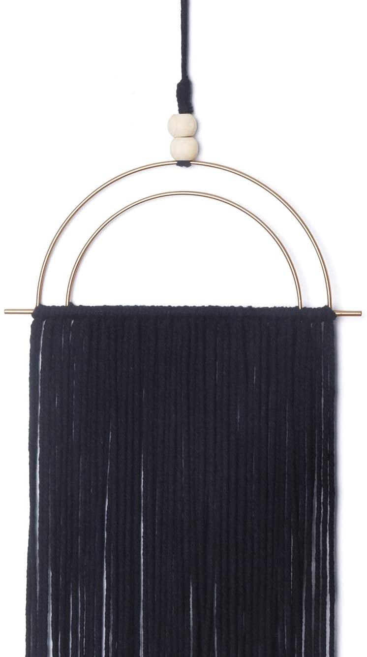 Black Cute Brass Tassel Handmade Home Décor - FLBERHOME