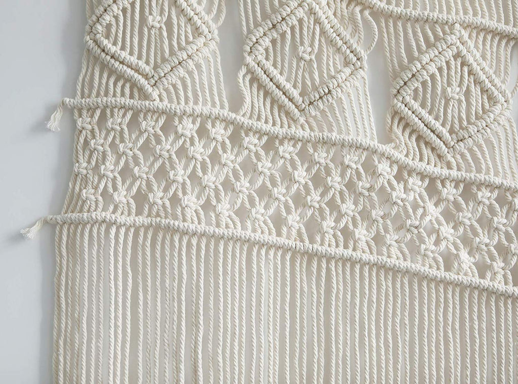 Boho Handmade Macrame Wall Hanging Macrame Curtains
