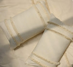 Pillow Sham White Pillowcases Cotton Bedding,Set of 2