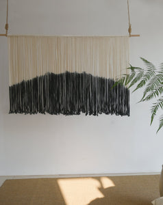 Newest Tie-Dye Decor Black Bohemian Yarn Tapestry Home Wall Boho Décor