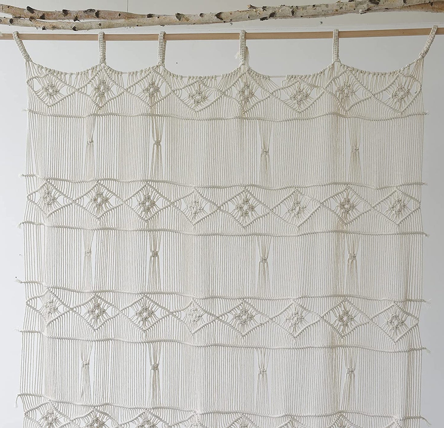 Macrame Curtain For Window Macrame Wall Hanging Macrame Headboard Handmade Wall Decor