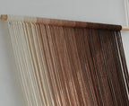 Tie-Dye Macrame Wall Hanging Large Bohemian Yarn Tapestry Wall Décor