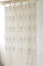 Macrame Curtain For Window Macrame Wall Hanging Macrame Headboard Handmade Wall Decor